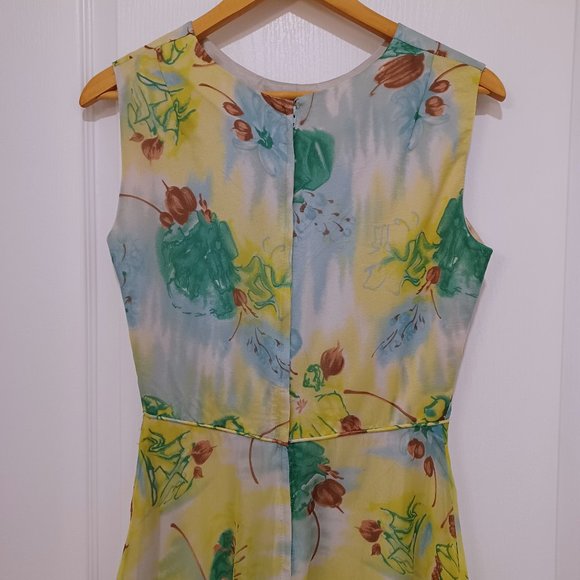 Vintage circa. 1960s dress - Floral Print - Picture 6 of 10